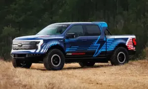 Ford F-150 Lightning turned into an electric rally car