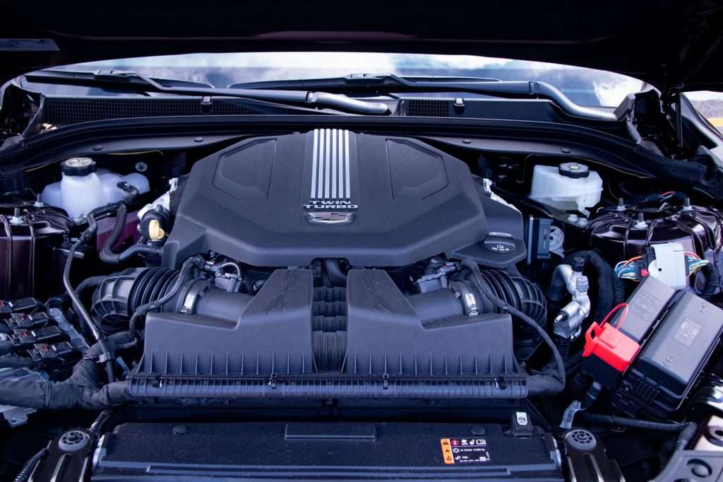 Cadillac CT5 2024 двигатель